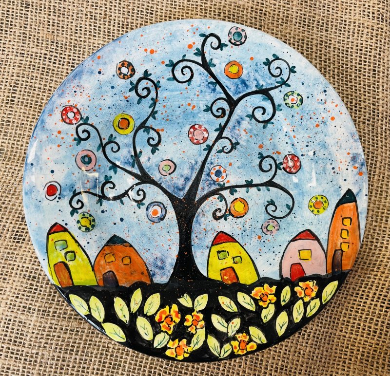 Piatto Albero della Vita
