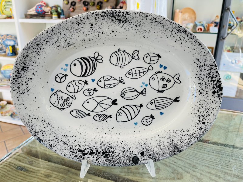 Vassoio Pesciolini B&N