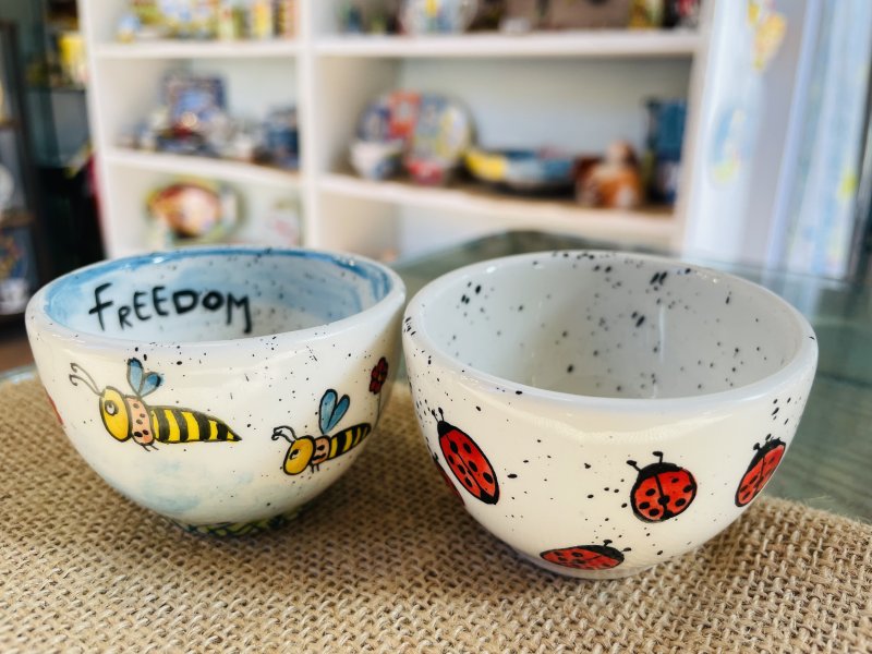 Ciotolini Api e Coccinelle